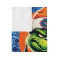 Grinch Florida Gators Holiday Microfiber Blanket