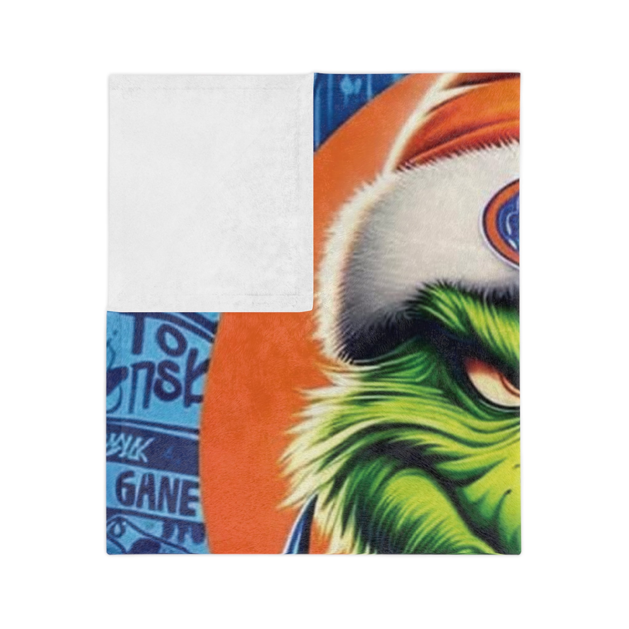 Grinch Florida Gators Holiday Microfiber Blanket