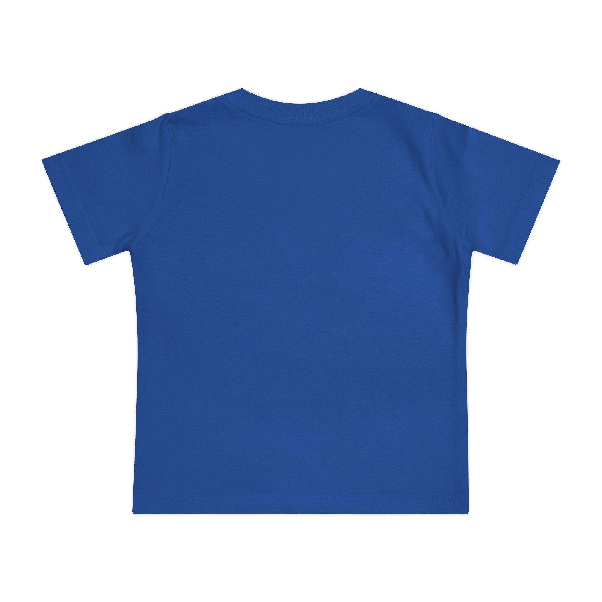 Baby T-Shirt — Cute Red Fuzzy Character DJ Graphic Tee for Infants