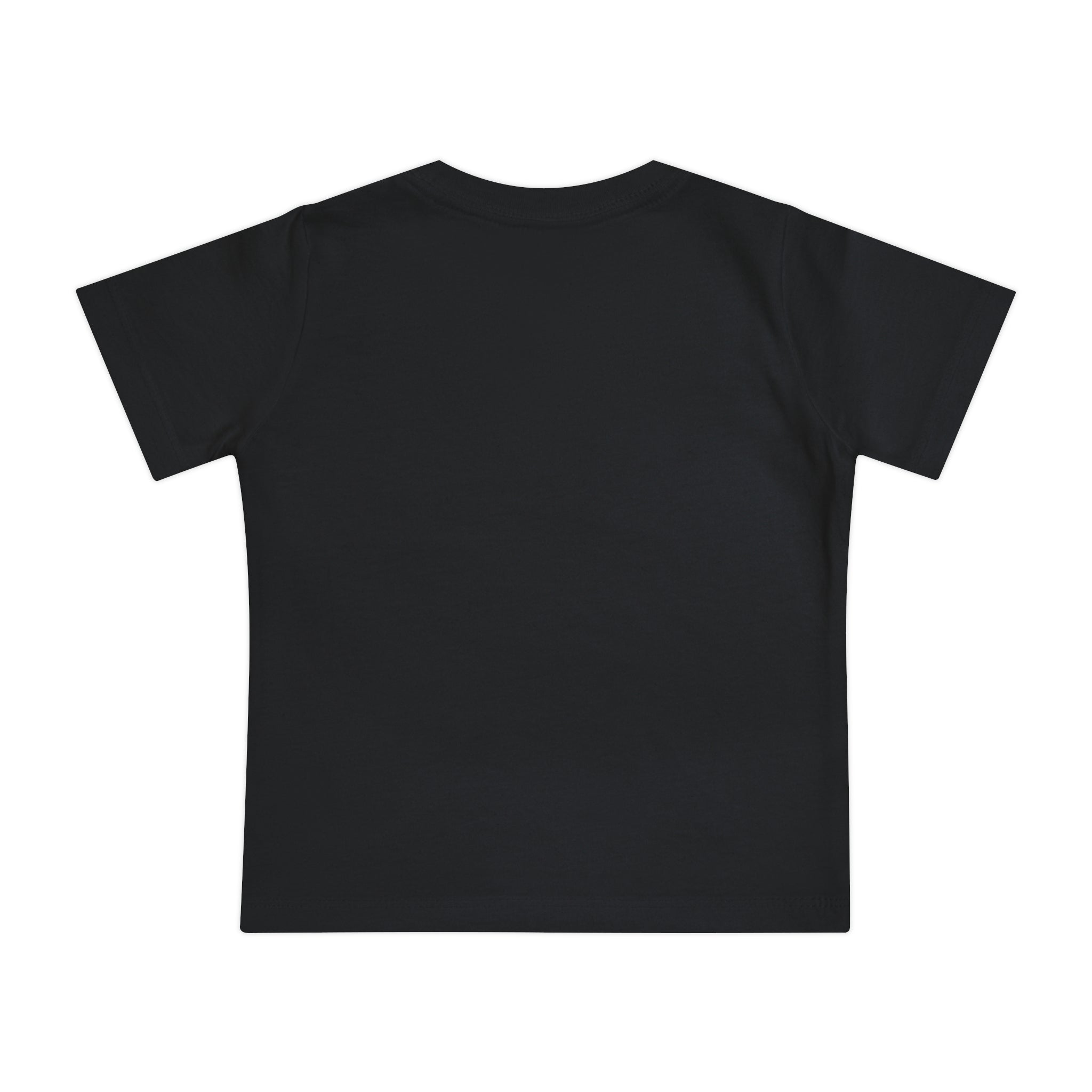 Baby T-Shirt — Cute Red Fuzzy Character DJ Graphic Tee for Infants